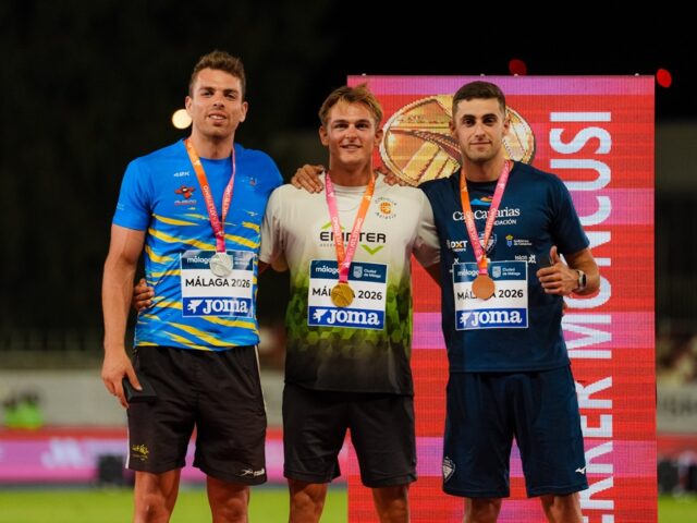 Pol Ferrer i Jaime Guerra es banyen en or al Campionat d’Espanya d’aire lliure